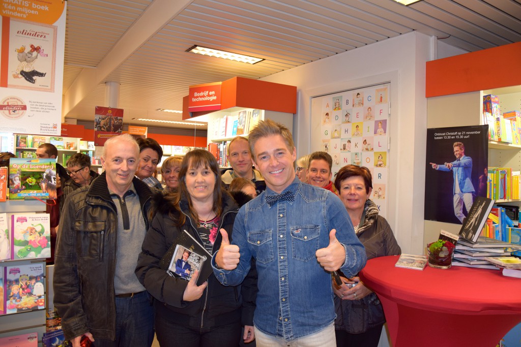 Signeersessie Christoff Temse