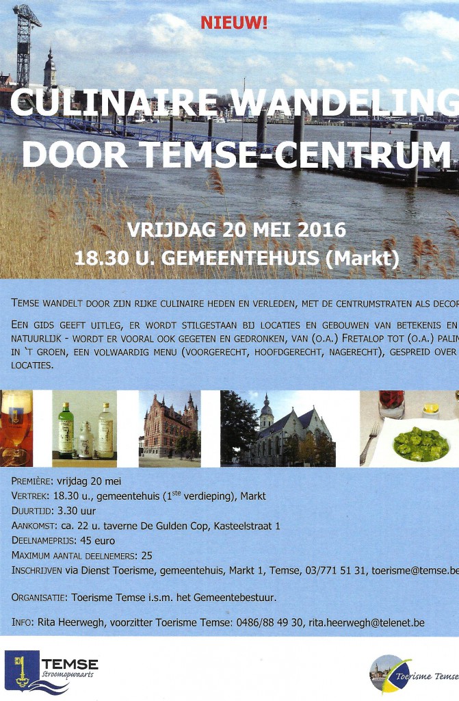 Culinaire wandeling 2016