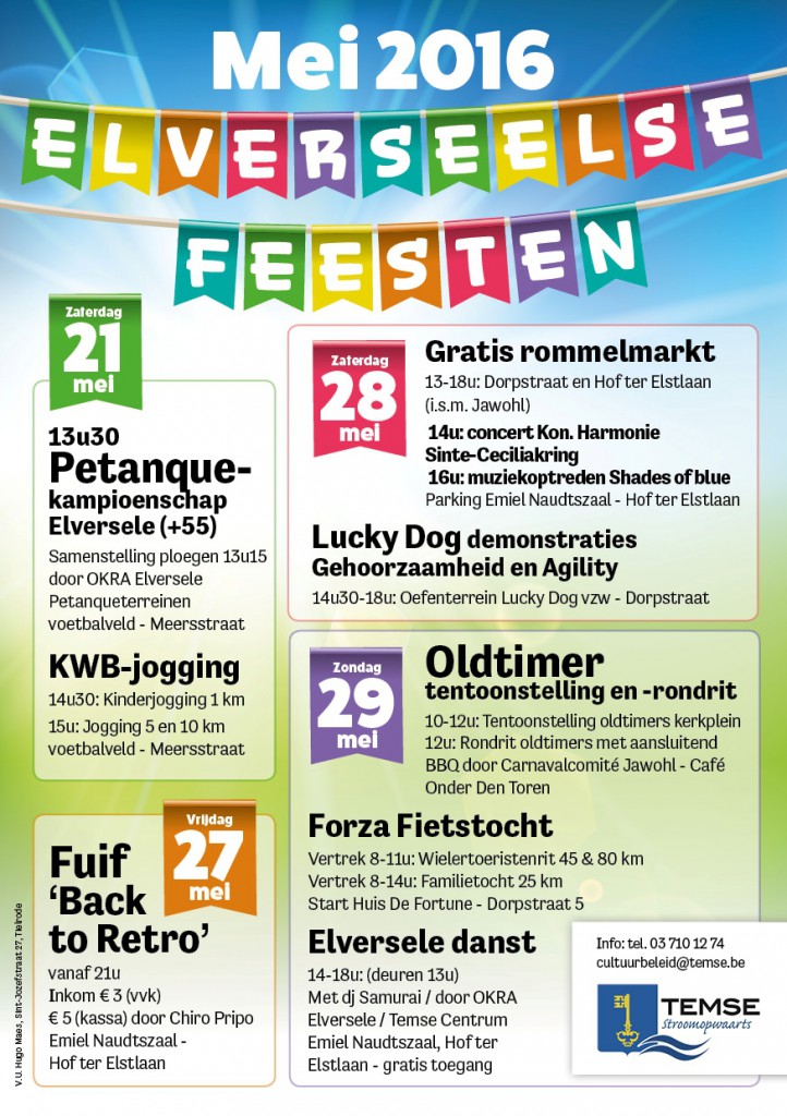 affiche programma EF 2016